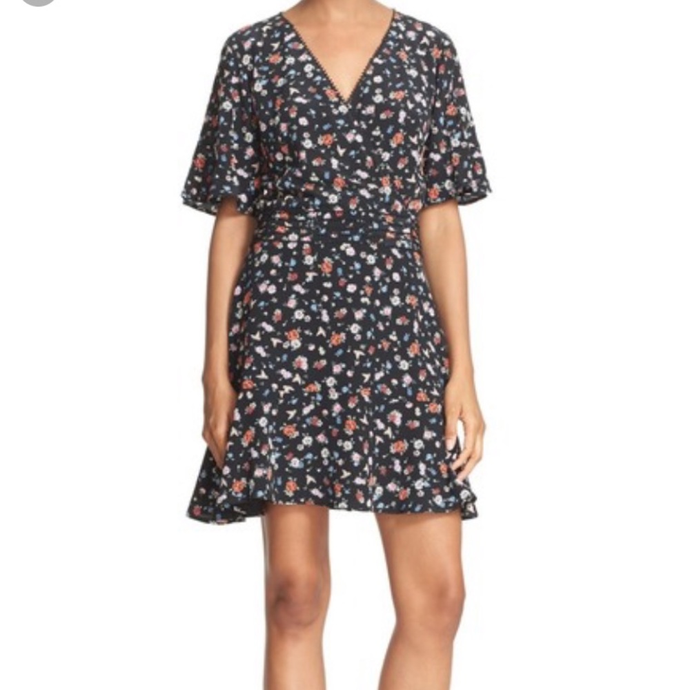 The Kooples floral silk dress - Picture 1 of 6